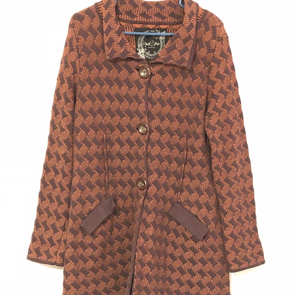 Nick & Mo (Anthropologie) Button Down Jacket